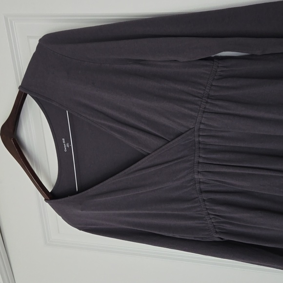 Garnet Hill gray, long sleeve, size large - Picture 3 of 6